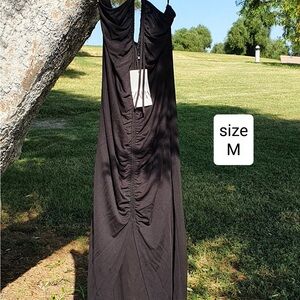 Zara Black Backless Dress